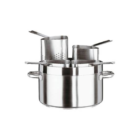 Escurridor 1/4 rodajas acero inoxidable cm 36