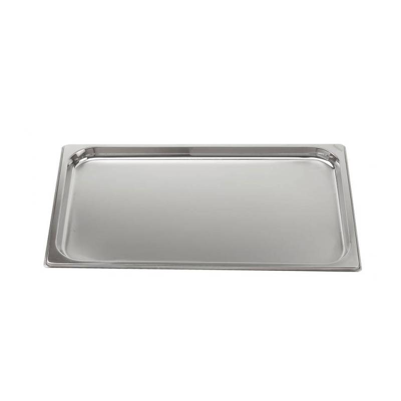 Bandeja de acero inoxidable Paderno 53 x 32,5 cm