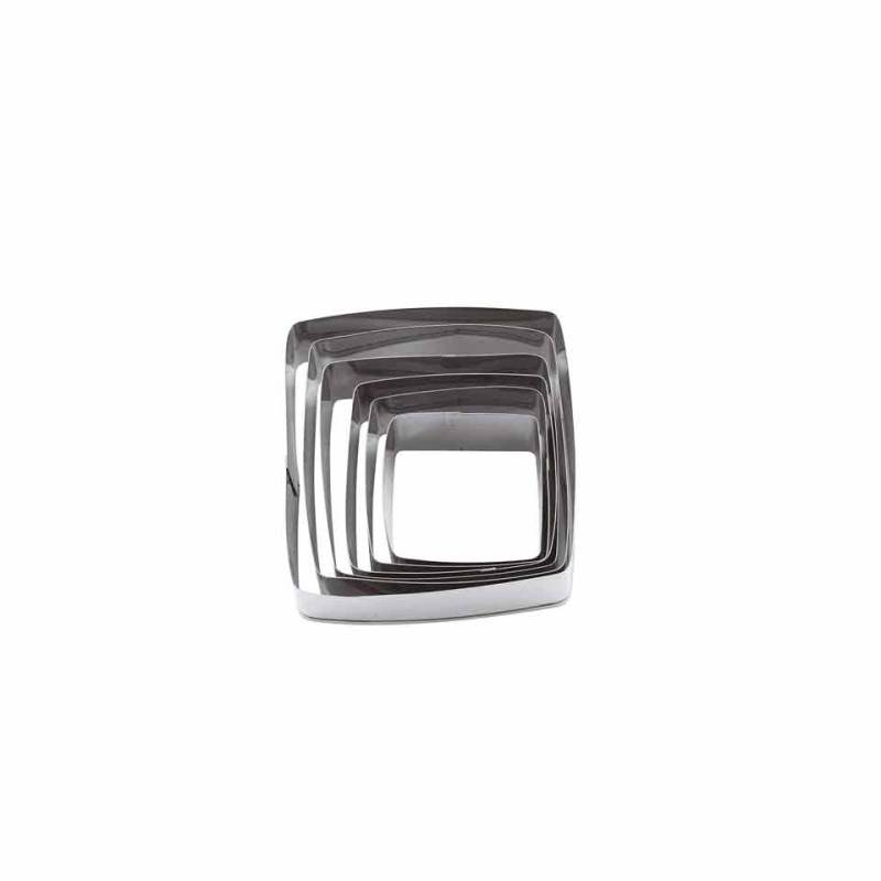 Set de moules carrés en fer blanc Sambonet-Paderno