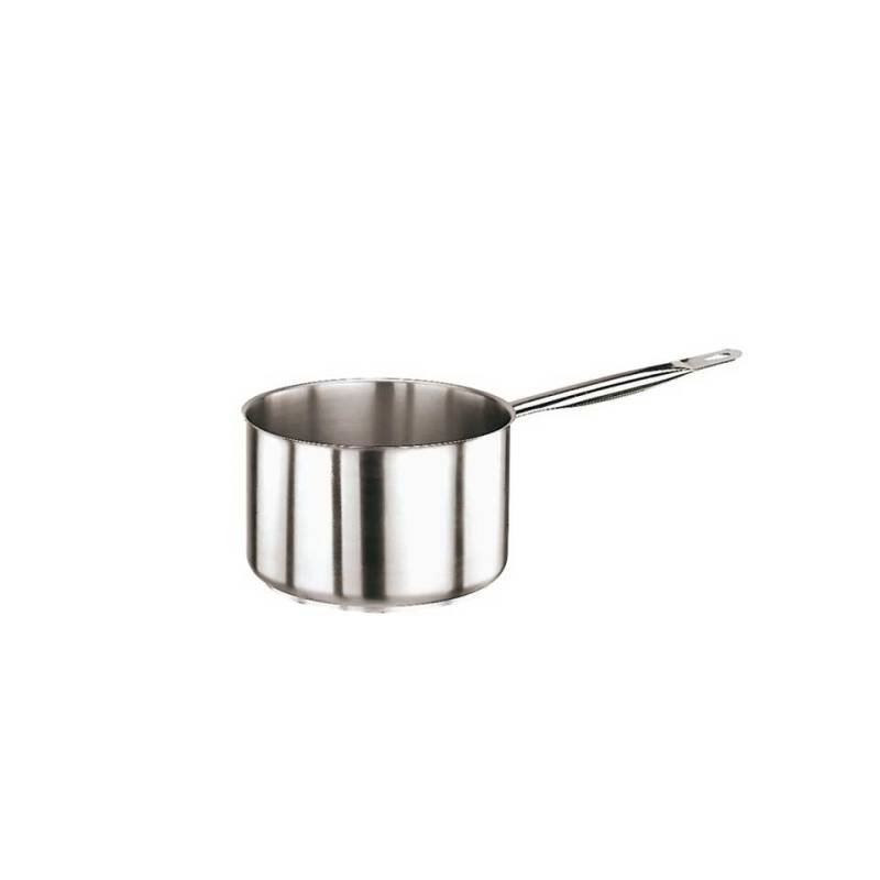 Cocotte en acier inoxydable demi-haute 1 poignée cm 16