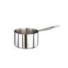 Cocotte en acier inoxydable demi-haute à 1 poignée 24 cm
