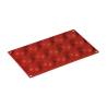 Flexipad semisphères 15 empreintes en silicone marron cm 30x17,5