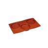 Flexipad disque à biscuits 3 empreintes en silicone