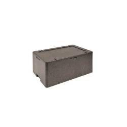 Récipient isotherme Gastronorm 1/1 noir cm 60x40x27