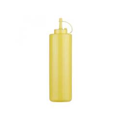Flacon pressurisé avec bouchon PE jaune cl 36