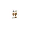 Dispensador de cereales de plástico y acero inoxidable lt 4,5