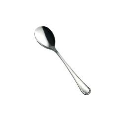 Salvinelli cuchara inglesa de acero inoxidable para ensalada de frutas 11,5 cm