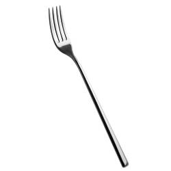250 tenedor de mesa extralargo de acero inoxidable 24,5 cm