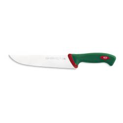 Cuchillo francés Sanelli Premana de acero inoxidable con mango verde 22 cm