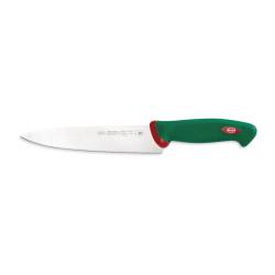 Cuchillo de cocina Sanelli Premana de acero inoxidable con mango verde 20 cm