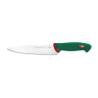 Sanelli Premana couteau de cuisine en acier inoxydable avec manche vert 20 cm