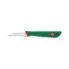 Sanelli Cuchillo curvo para verduras Premana de acero inoxidable con mango verde cm 6