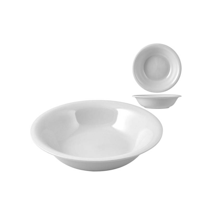 Bol Tivoli en porcelaine blanche 16 cm