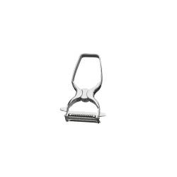 Pelador de verduras 2 en 1 de acero inoxidable cm 4,5