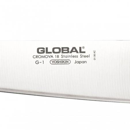 Couteau à trancher global en acier inoxydable 21 cm