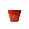 Recipiente acrílico rojo cuadrado para vino espumoso lt 10,5