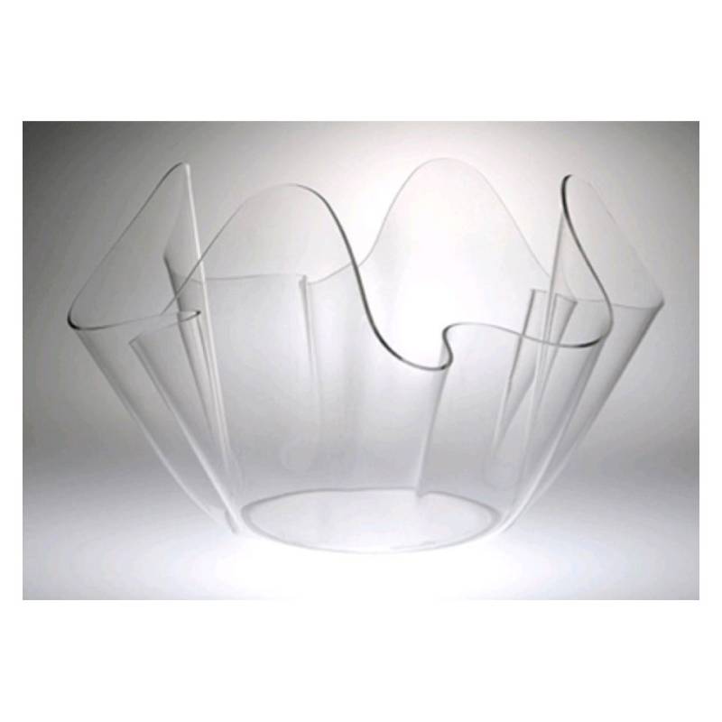 Botellero Onda plexiglás transparente 56x33 cm