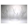 Plexiglas transparent Onda porte-vin mousseux cm 56x33