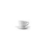 Taza de café Viena con platillo