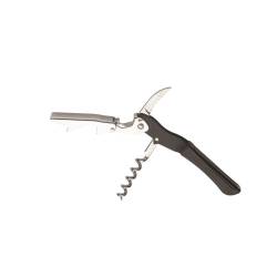 Tire-bouchon Gulliver en acier et carbone noir 11,8 cm