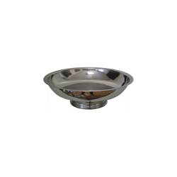 Porte-fruits rond en acier inoxydable 20 cm
