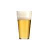 Verre à bière conique transparent en polycarbonate 30 cl
