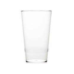 Vaso de cerveza cónico de policarbonato transparente 50 cl
