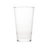 Vaso de cerveza cónico de policarbonato transparente 50 cl