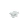 Contenant alimentaire jetable ovale en PET transparent lt 0,5