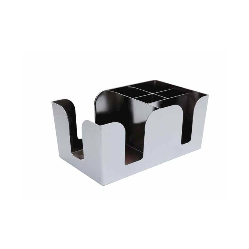 Support de bar en plastique chromé