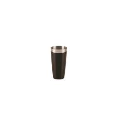 Boston étain acier caoutchouté noir cl 75