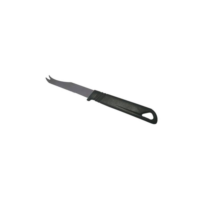 Cuchillo de 2 puntas para cítricos con mango de acero inoxidable negro cm 21,8
