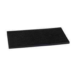 Tapis en caoutchouc noir empilable 30x15x1 cm
