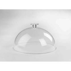 Cúpula redonda de plexiglás transparente cm 40