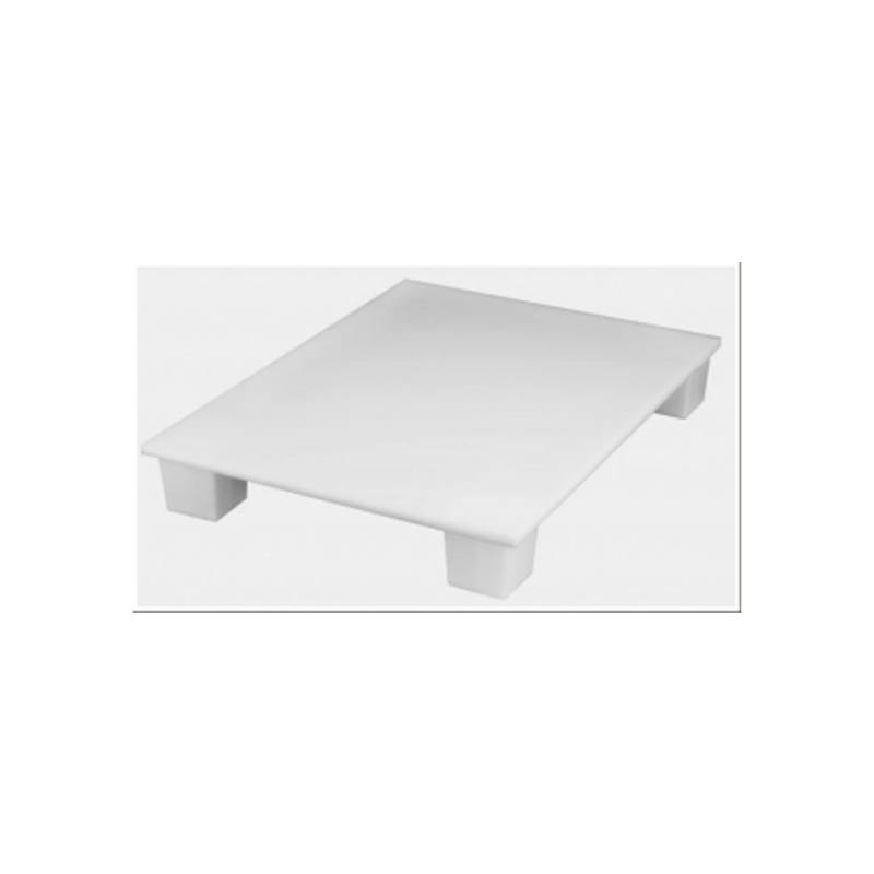 Palette alimentaire hygiénique MC polypropylène 60x40cm blanc HACCP