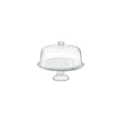 Palladio Borgonovo porte-gâteau en verre avec dôme cm 31