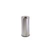 Poubelle auto-extinguible en acier inoxydable satiné lt 25