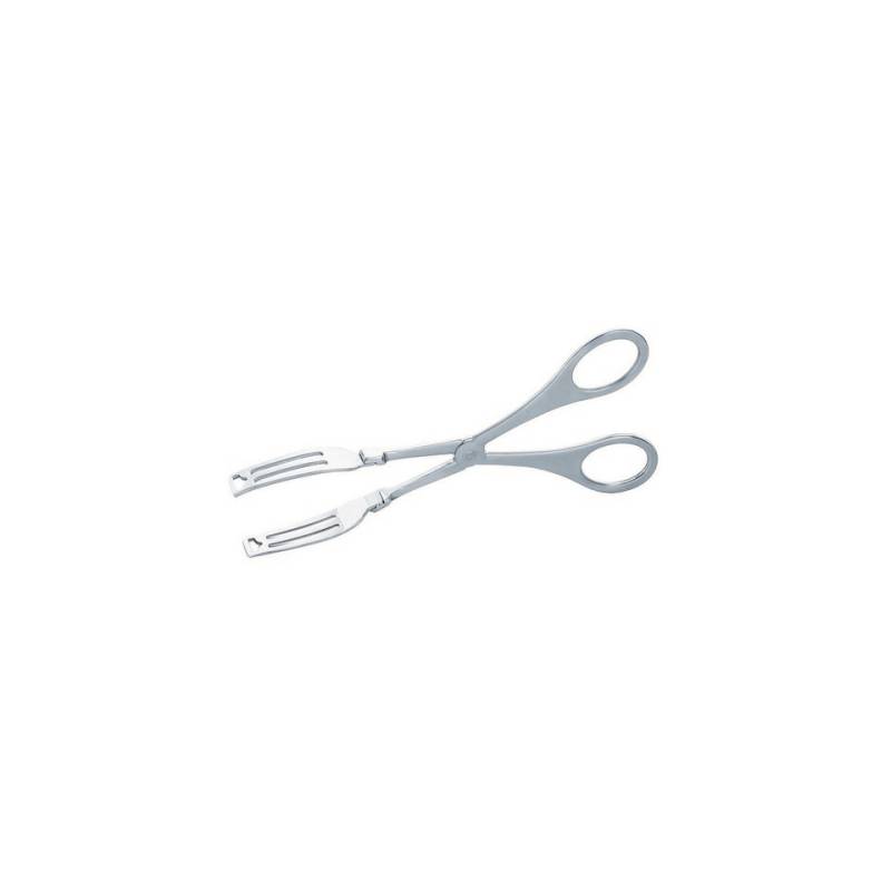 Pinza para tartas de acero inoxidable perforada Piazza mignon 15 cm