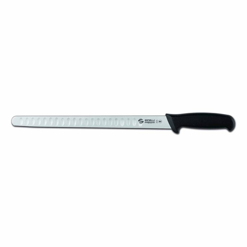 Cuchillo salmonero Sanelli Ambrogio Supra de acero inoxidable y nylon 32 cm