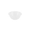 Bol hémisphérique en polypropylène blanc 19 cm