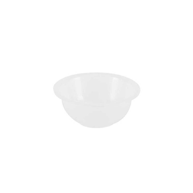 Bol hémisphérique en polypropylène blanc 24 cm