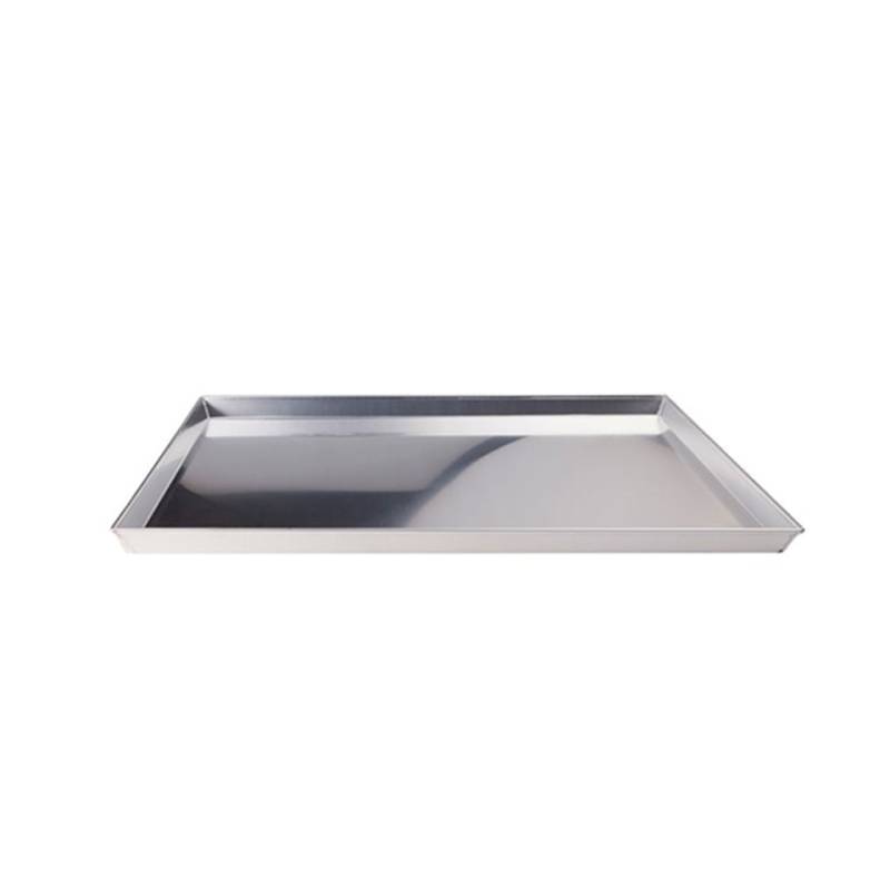 Bandeja rectangular de aluminio para pizza 60 cm