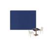 Set de table jetable en tnt bleu 30x40 cm