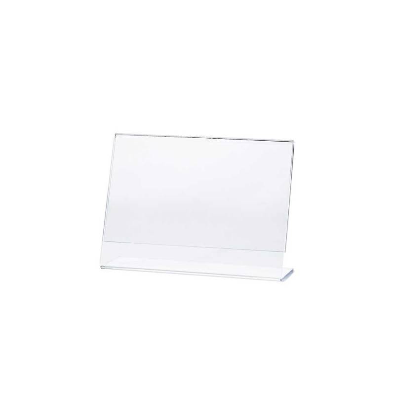 Expositor de plexiglás 21x15 cm horizontal