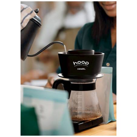 Filtre à café Hoop en plastique noir de Ceado
