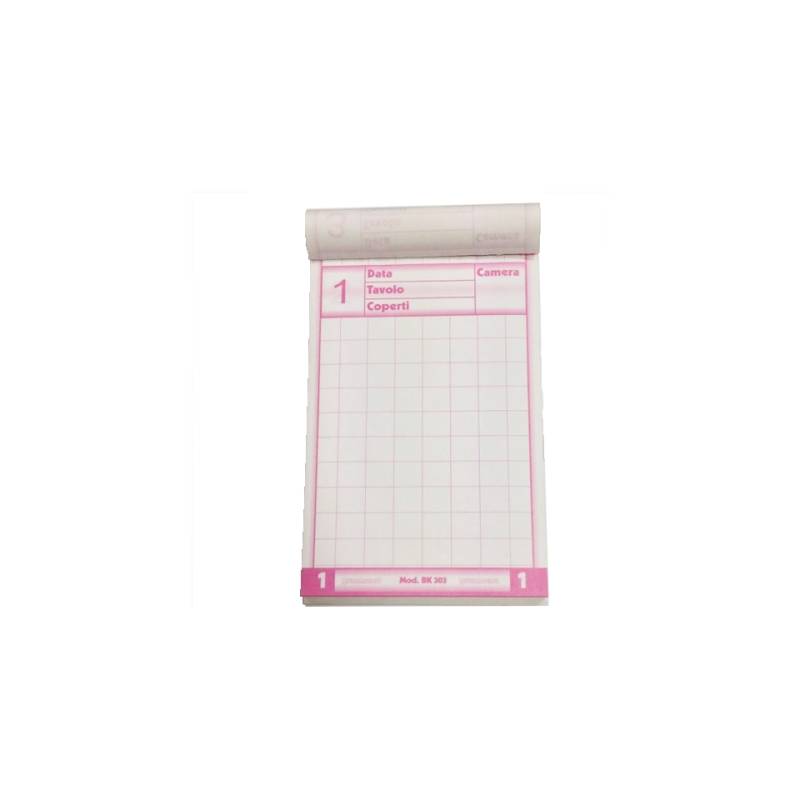Commandes 3 x feuilles de copie rouge et blanche 15x8,5 cm