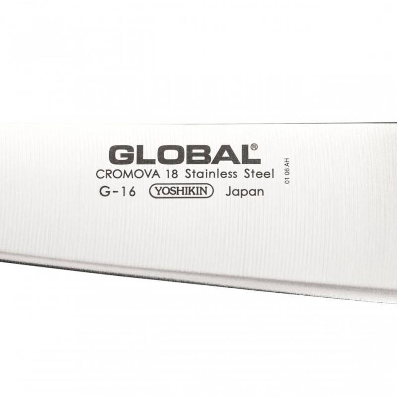 Couteau de cuisine Global en acier inoxydable 24 cm
