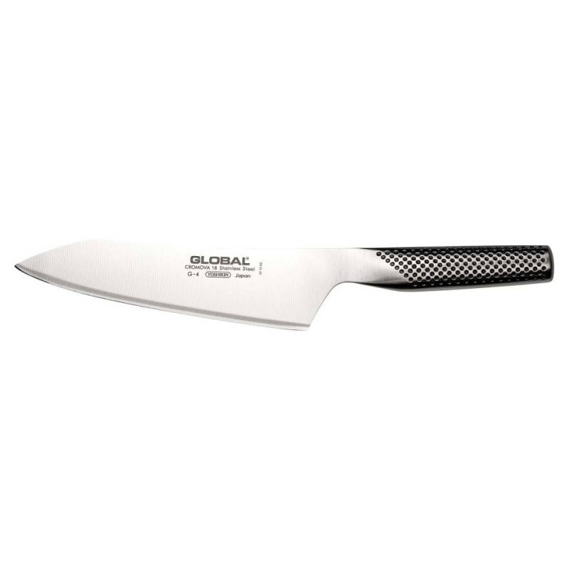 Couteau de cuisine oriental Global en acier inoxydable 18 cm