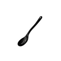 Cuchara perforada negra PA Plus cm 35