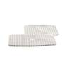 Tapis de versa en plastique blanc 33x24 cm